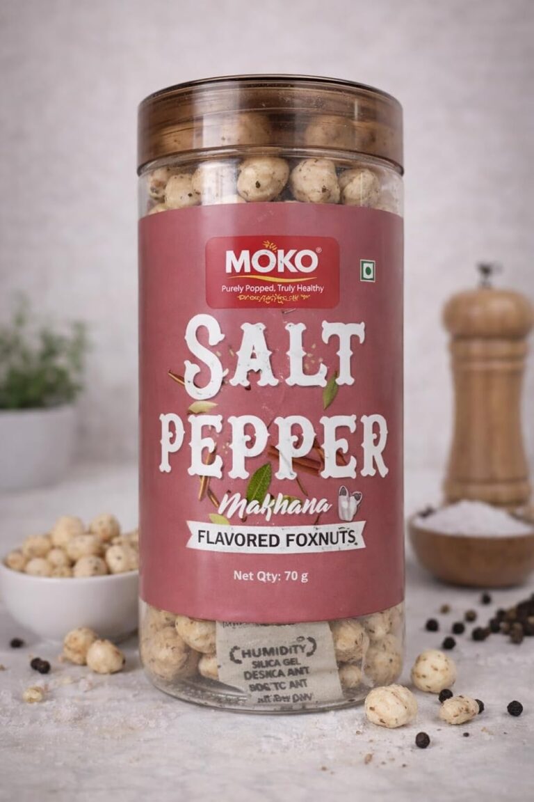 salt paper flavoured makhana